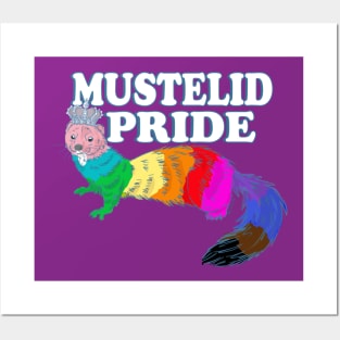 Mustelid Pride Posters and Art